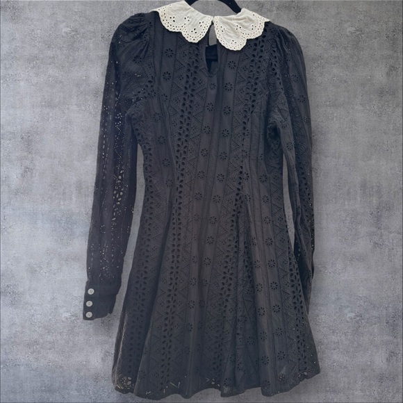 Blackmilk longsleeve black dress US 8 - AUS 12 - Picture 3 of 8